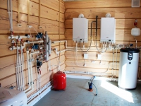 Монтаж систем отопления, водоснабжения, септика