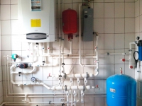 Монтаж систем отопления, водоснабжения, септика